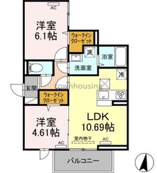 （仮）D-room堀切1丁目の物件間取画像